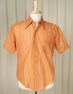 1960s SS Striped Nylon Shirt