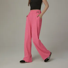 Banding Loose Fit Slit Daily Pants