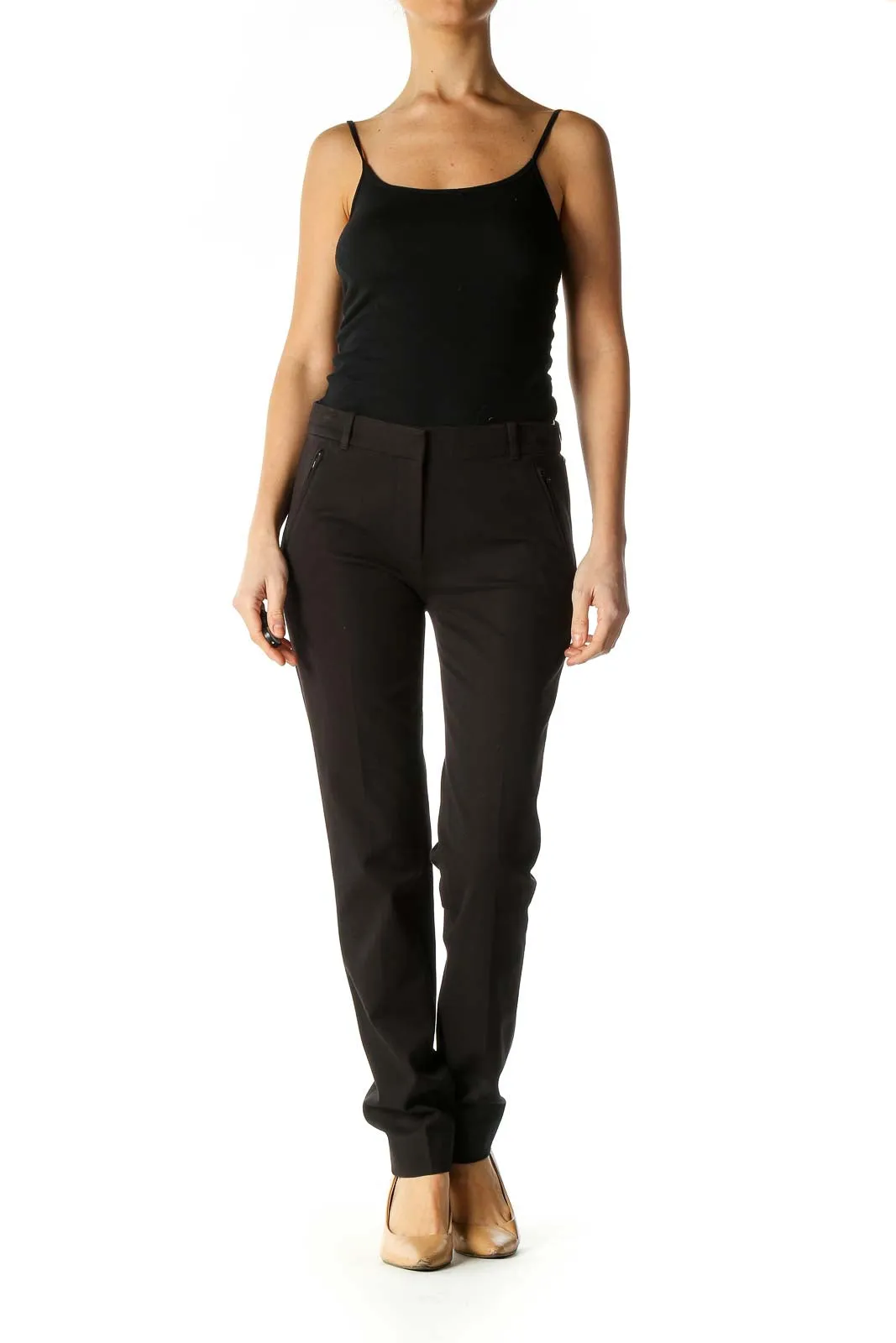 Black Slim Fit Pants