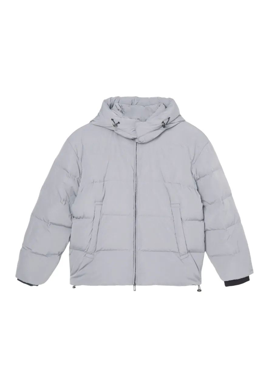 Emporio Armani Down Jacket: LIGHT GREY