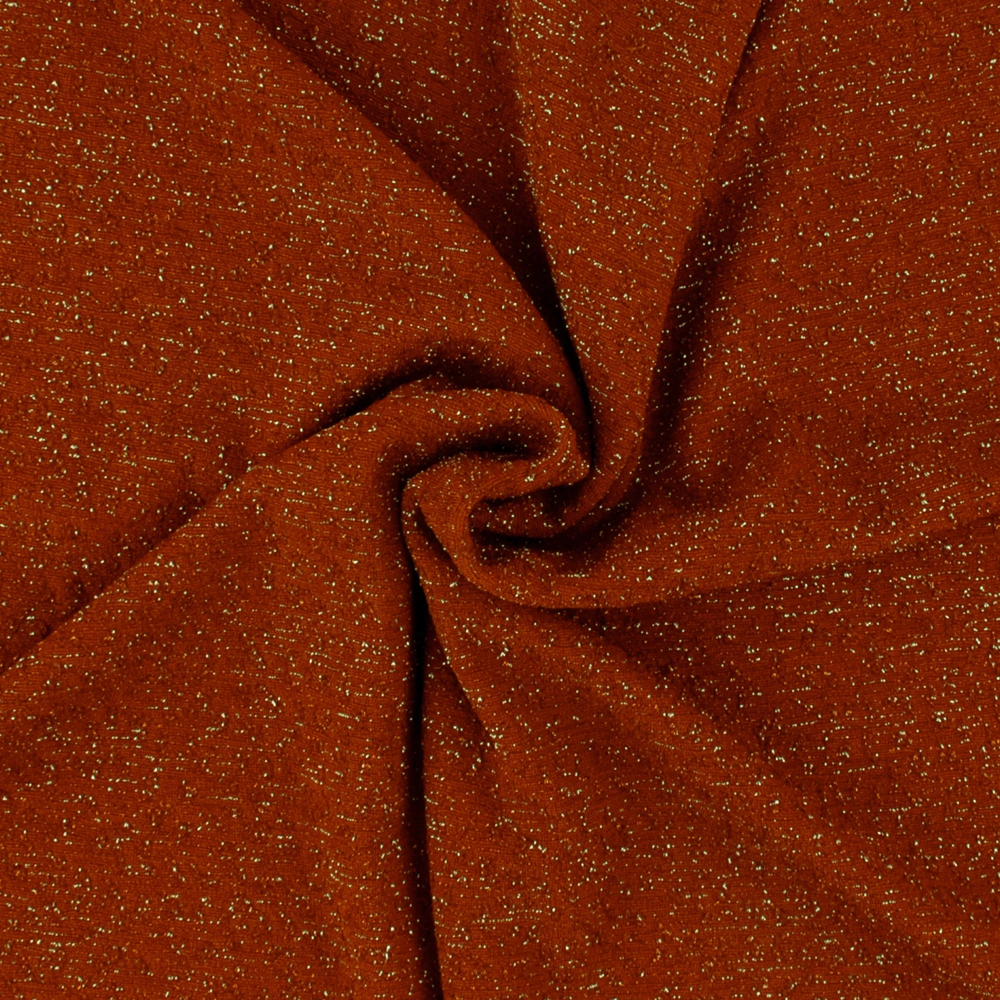 Evening Knit Fabric - GLOW - 009 - Rust