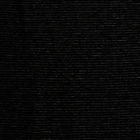 Evening Knit Fabric - GLOW - 010 - Black