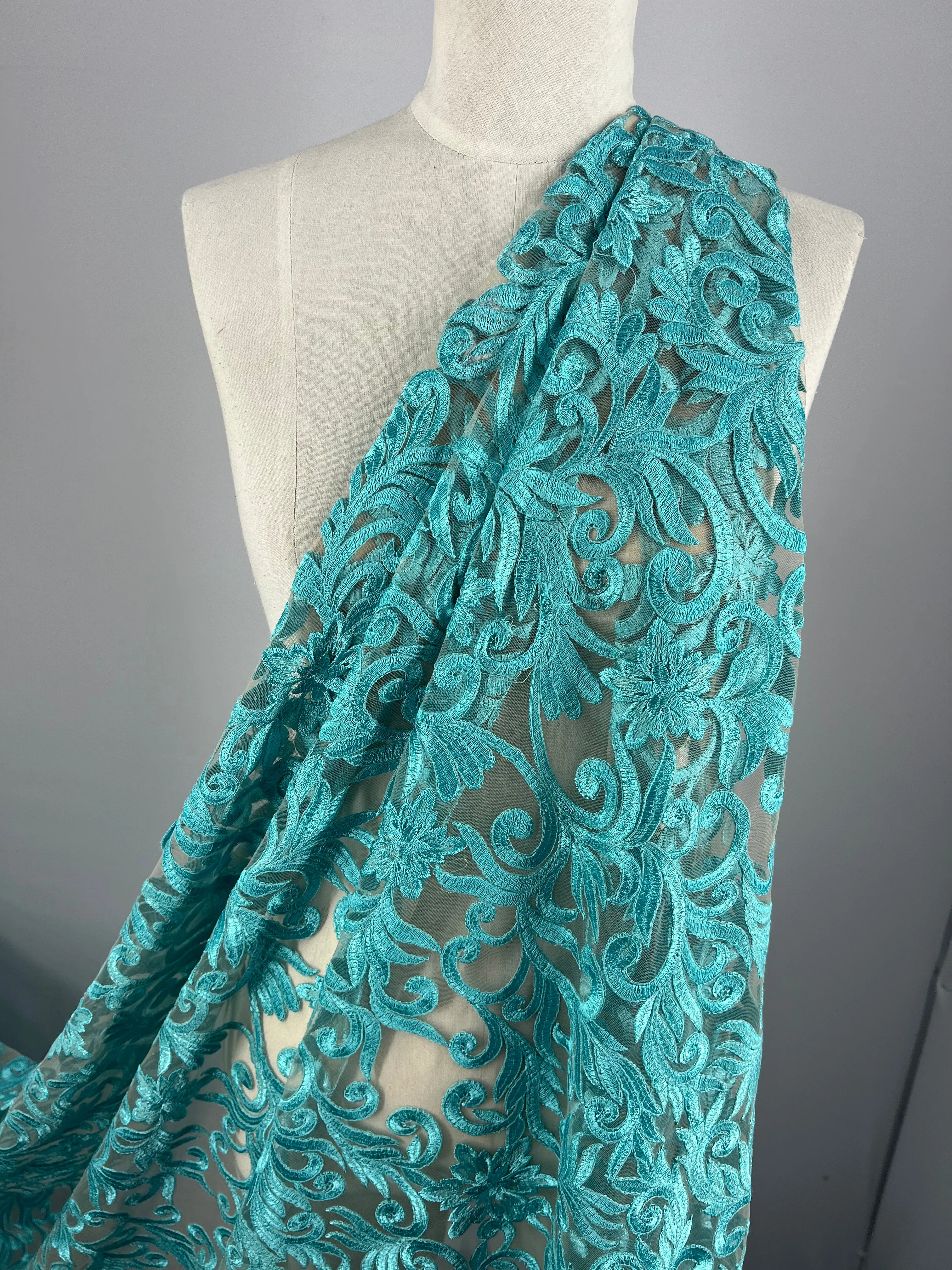 Evening Lace - Aqua Galadriel - 125cm