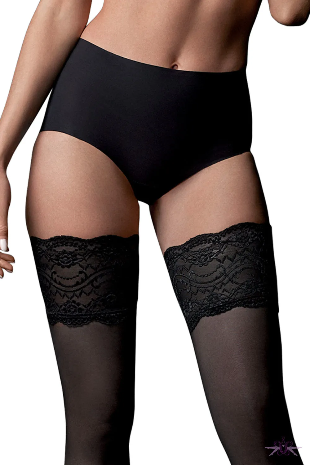 Le Bourget Jarretiere Dentelle Hold Ups