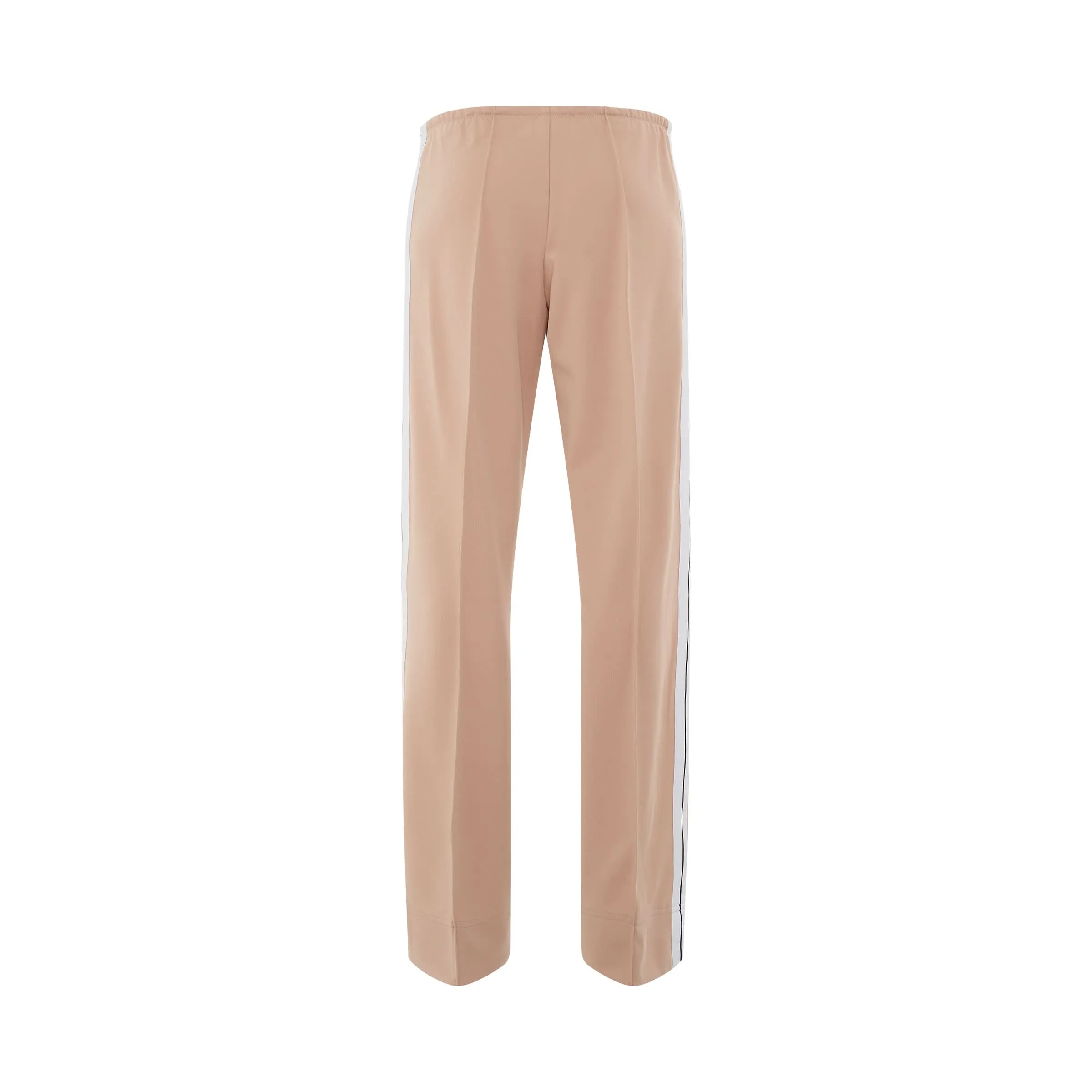 Loose Fit Track Pants in Pink/White