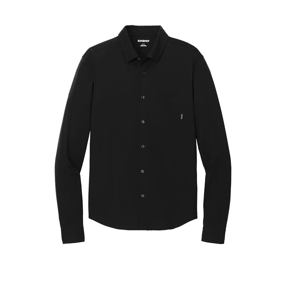 OGIO® Extend Long Sleeve Button-Up - Blacktop