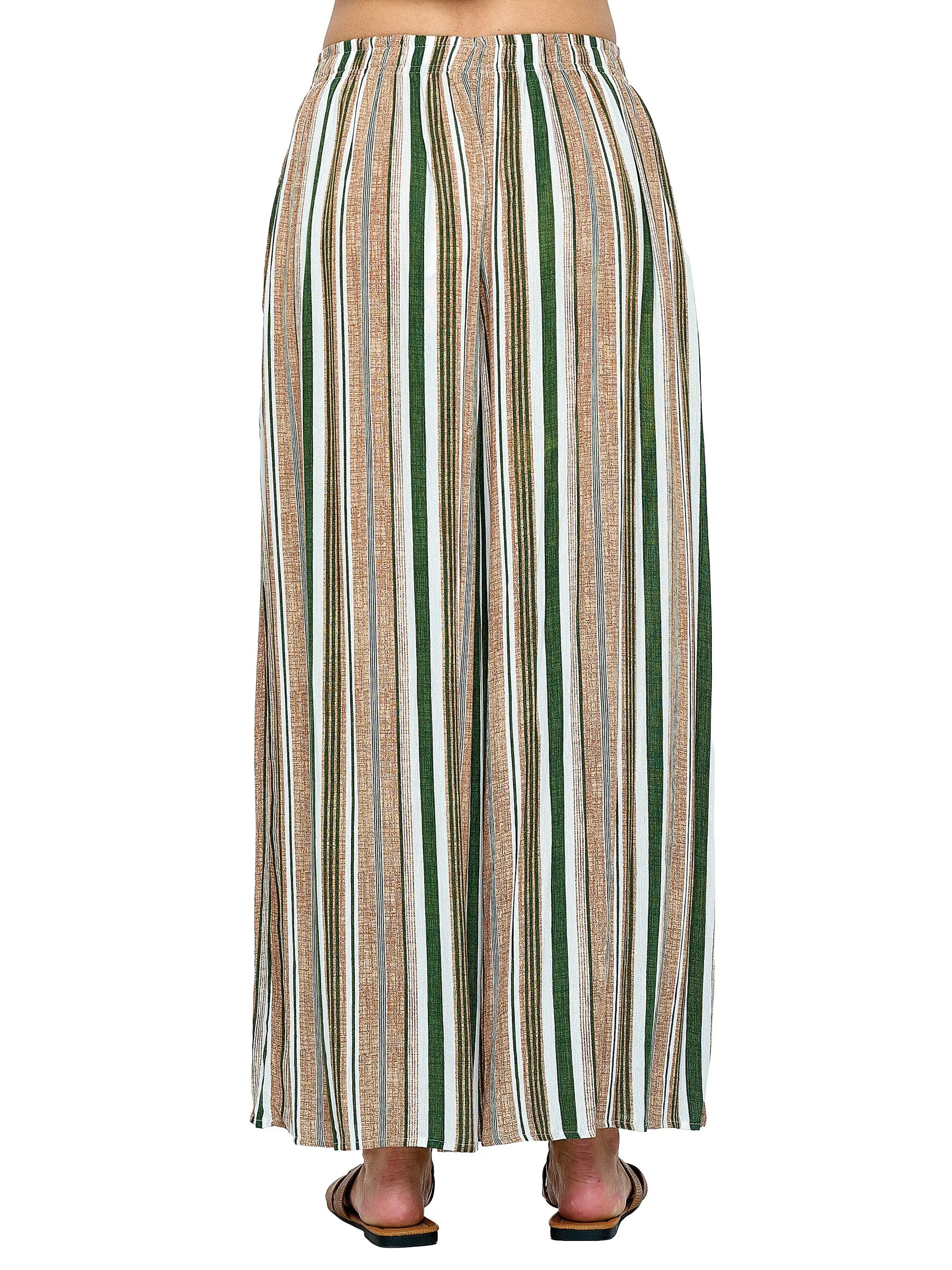 Pants Palazzo Loose Fit Striped