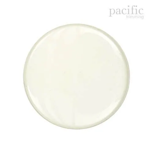 Round Flat Shape Nylon Shank Button 125526BA