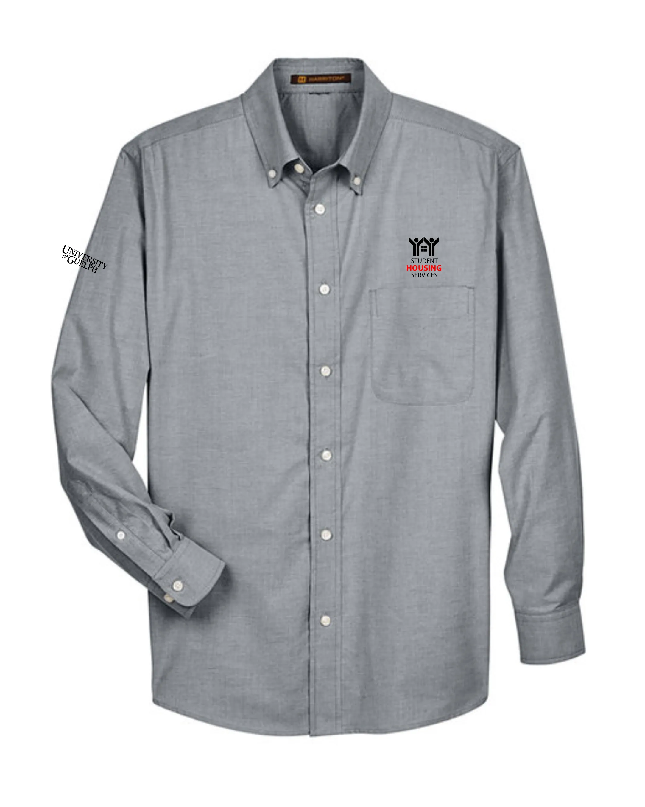 Student Housing Men's Long Sleeve Oxford Shirt